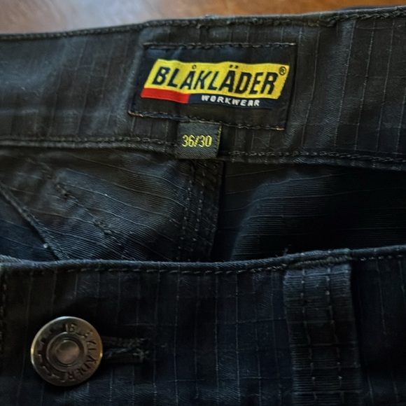 Blaklader Workwear Black Pants Sz 36/30 - Picture 9 of 10
